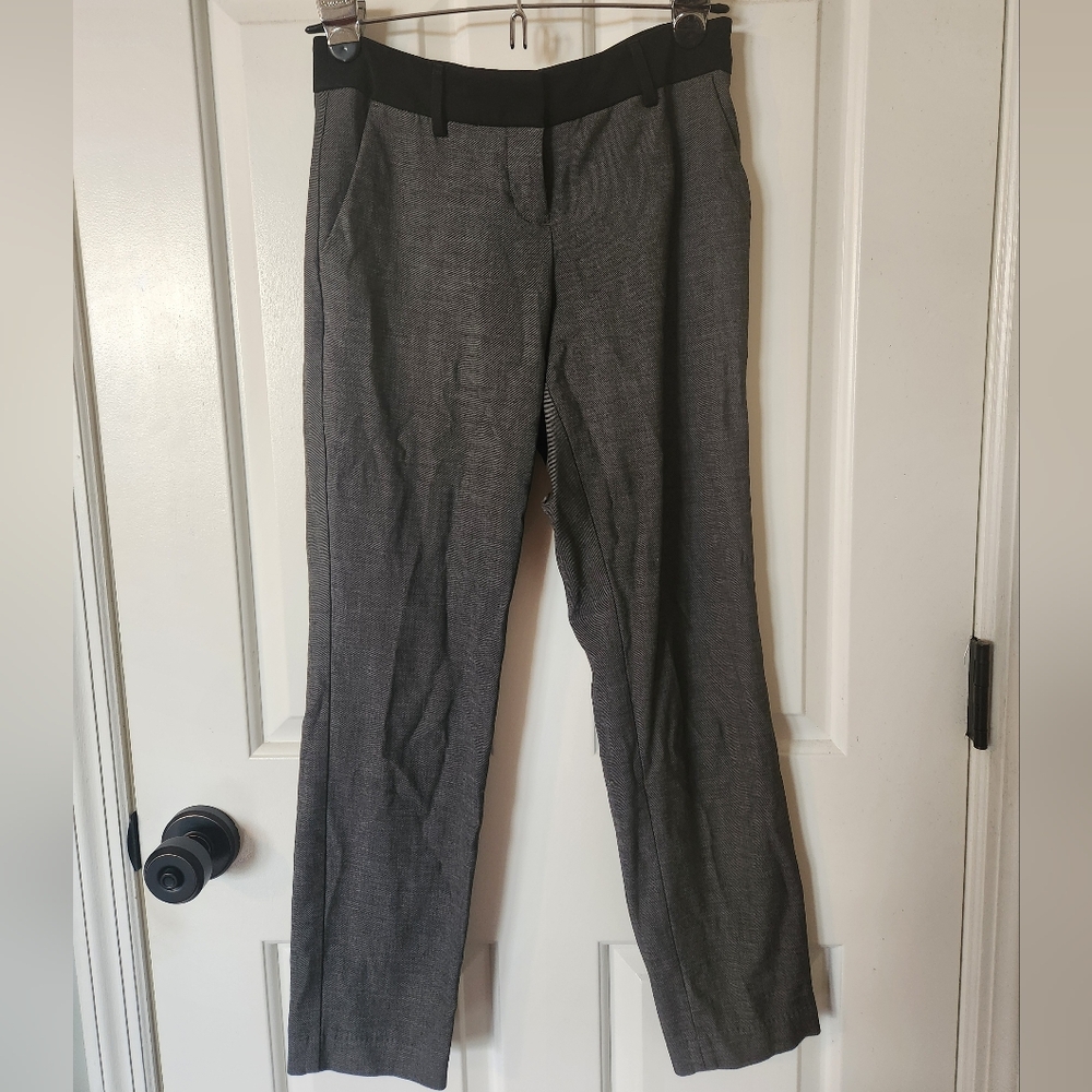 Express dress pants, gray, black, size 00